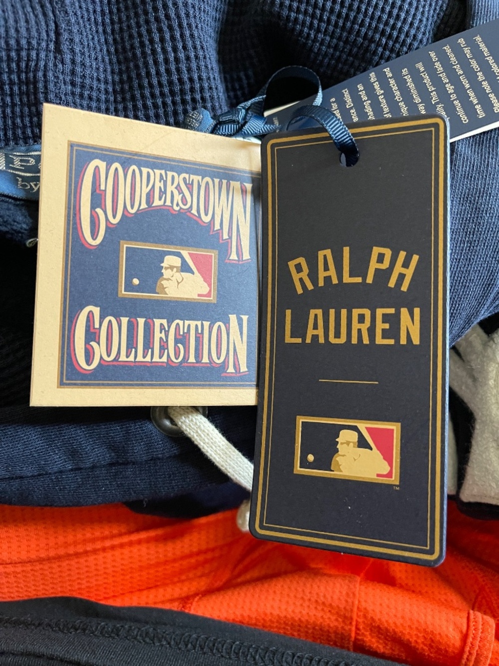 Polo Ralph Lauren Navy New York Yankees  Hoodie XXL NWT - Picture 10 of 13